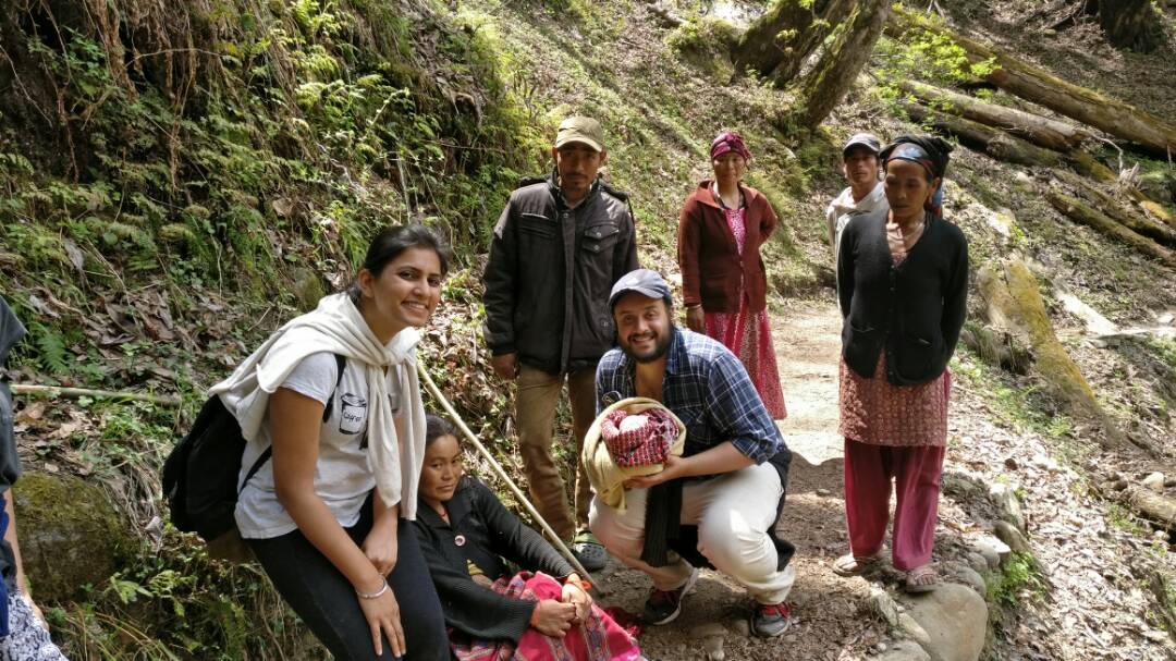 A baby delivery while trekking in hills of Kheerganga